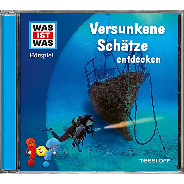 WAS IST WAS Hörspiel. Versunkene Schätze entdecken,Audio-CD, Johannes Disselhoff