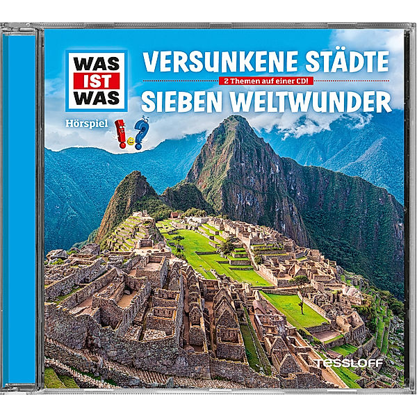 WAS IST WAS Hörspiel: Versunkene Städte / Die Sieben Weltwunder,Audio-CD, Kurt Haderer