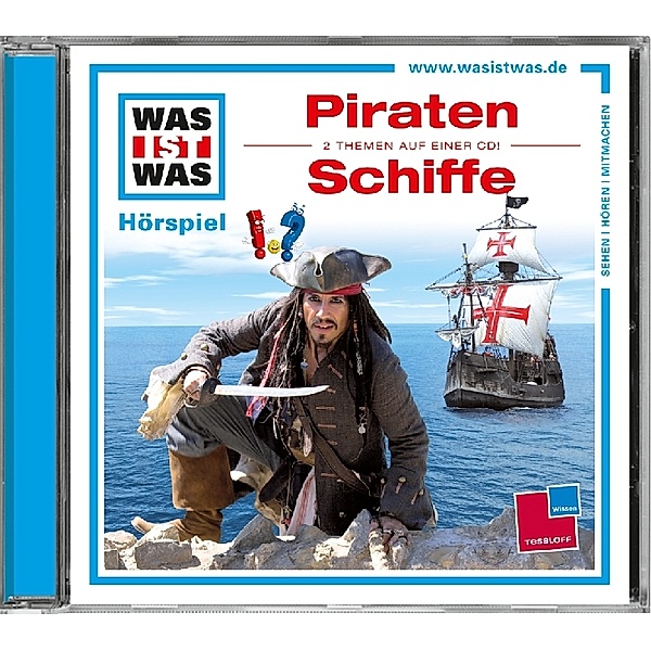 WAS IST WAS Hörspiel: Welt der Piraten / Schiffe,Audio-CD, Matthias Falk