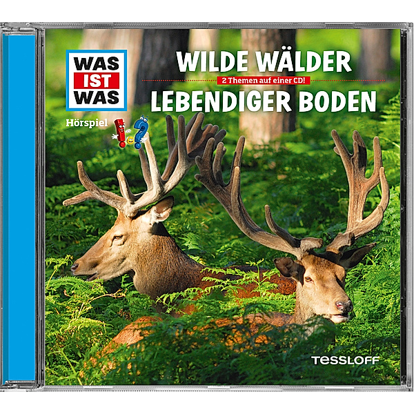 WAS IST WAS Hörspiel: Wilde Wälder/ Lebendiger Boden,Audio-CD, Manfred Baur