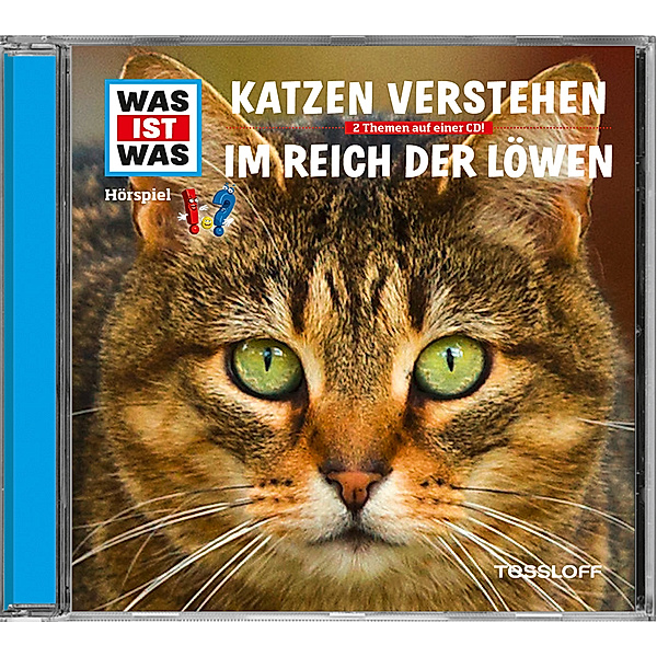 Was ist was Hörspiele - WAS IST WAS Hörspiel: Katzen verstehen / Im Reich der Löwen,Audio-CD, Manfred Baur
