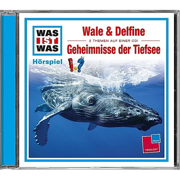 Was ist was Hörspiele - WAS IST WAS Hörspiel: Wale & Delfine/ Geheimnisse der Tiefsee,Audio-CD, Manfred Baur