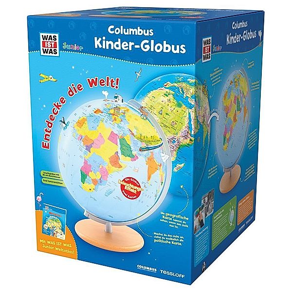 WAS IST WAS Junior Columbus Kinder-Globus