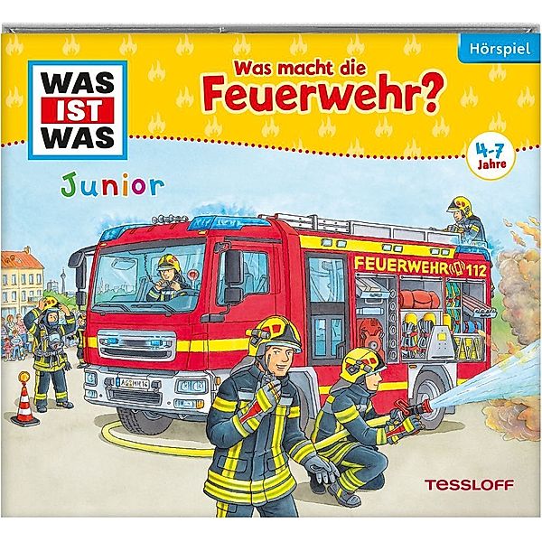 WAS IST WAS Junior Hörspiel. Was macht die Feuerwehr?,Audio-CD, Angela Strunck