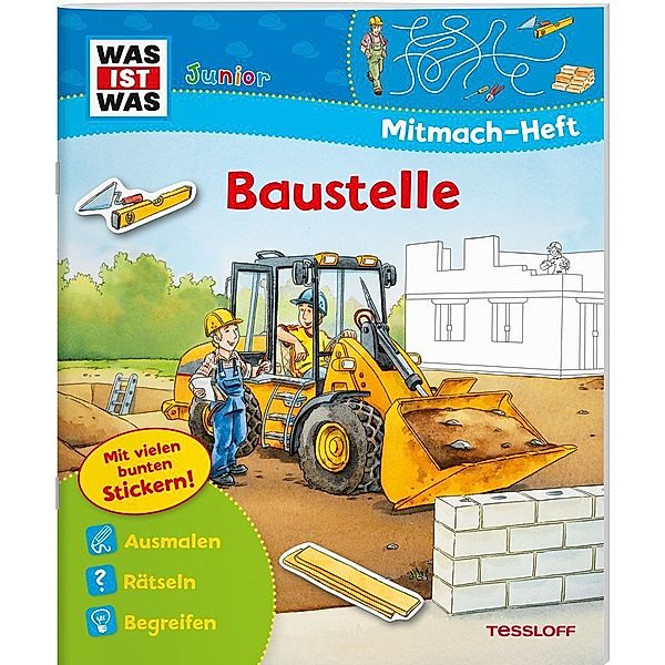 WAS IST WAS Junior Mitmach-Heft Baustelle, Ida Schuhmann