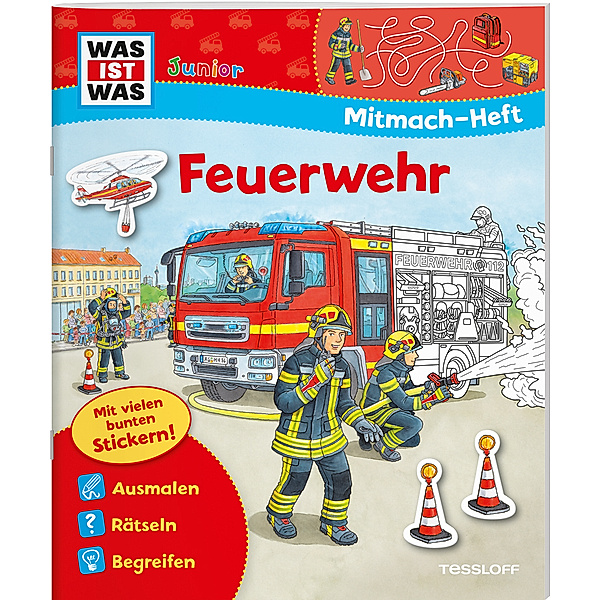 WAS IST WAS Junior Mitmach-Heft Feuerwehr, Sabine Schuck
