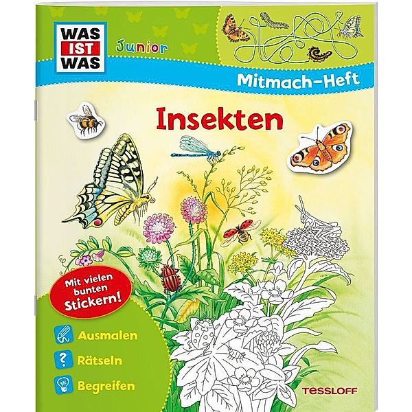 WAS IST WAS Junior Mitmach-Heft. Insekten, Tatjana Marti