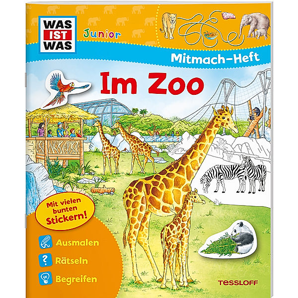 WAS IST WAS Junior Mitmach-Heft Zoo, Tatjana Marti