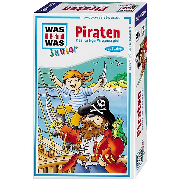 WAS IST WAS Junior Piraten, 2-4 Spieler, ab 5 Jahren, Kai Haferkamp