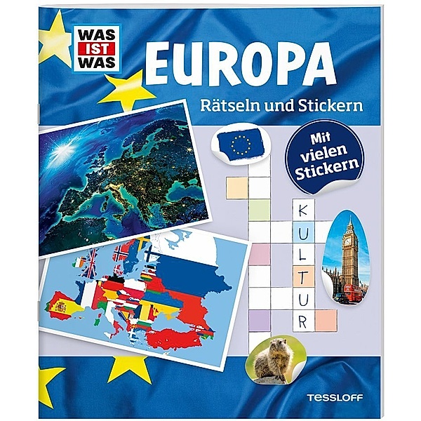 WAS IST WAS Rätseln und Stickern: Europa, Anja Kunze