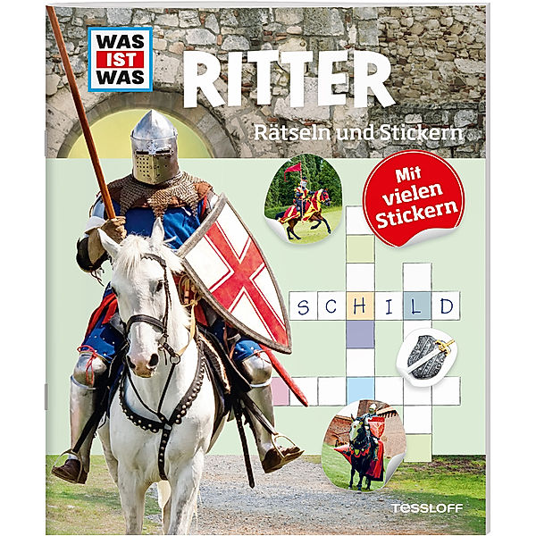 WAS IST WAS Rätseln und Stickern: Ritter, Lisa Hebler