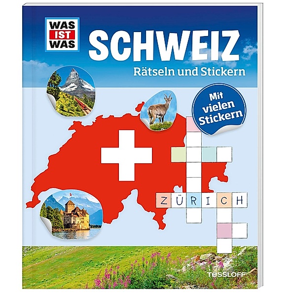 WAS IST WAS Rätseln und Stickern: Schweiz
