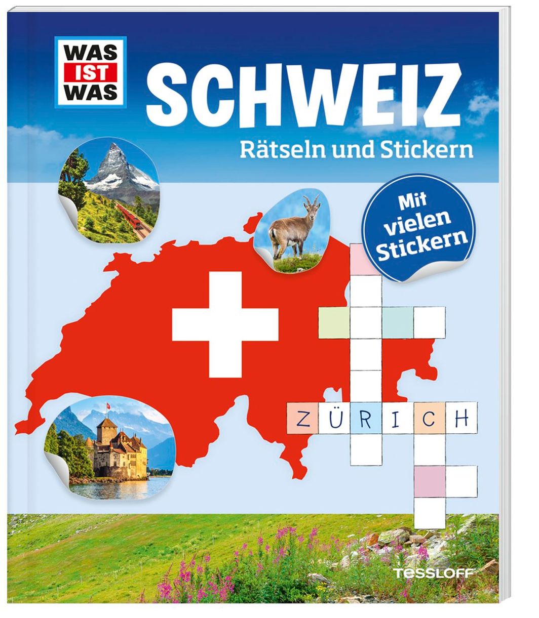 WAS IST WAS Rätseln und Stickern: Schweiz Buch jetzt online bei Weltbild.ch  bestellen
