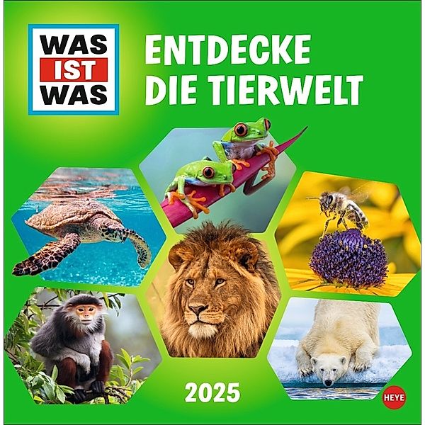 WAS IST WAS Tierwelt Broschurkalender 2025