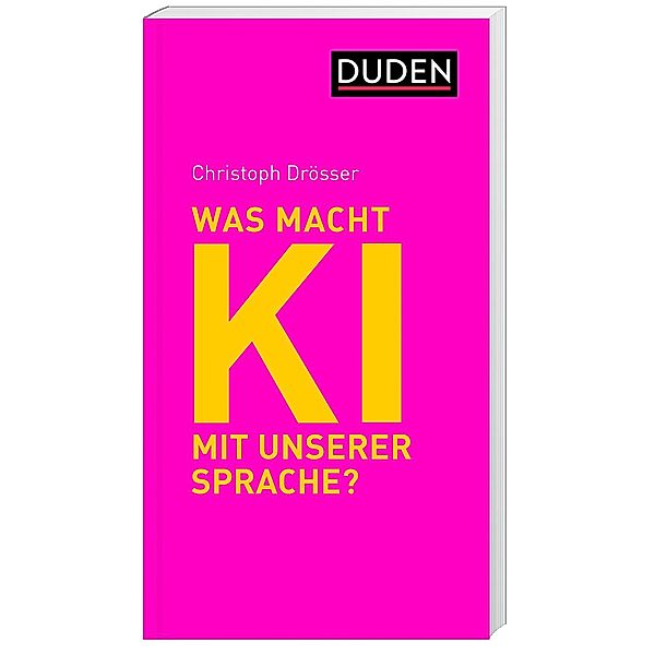 Was macht KI mit unserer Sprache?, Christoph Drösser