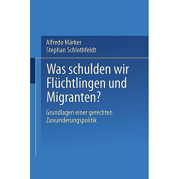 Was schulden wir Flüchtlingen und Migranten?