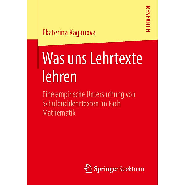 Was uns Lehrtexte lehren, Ekaterina Kaganova