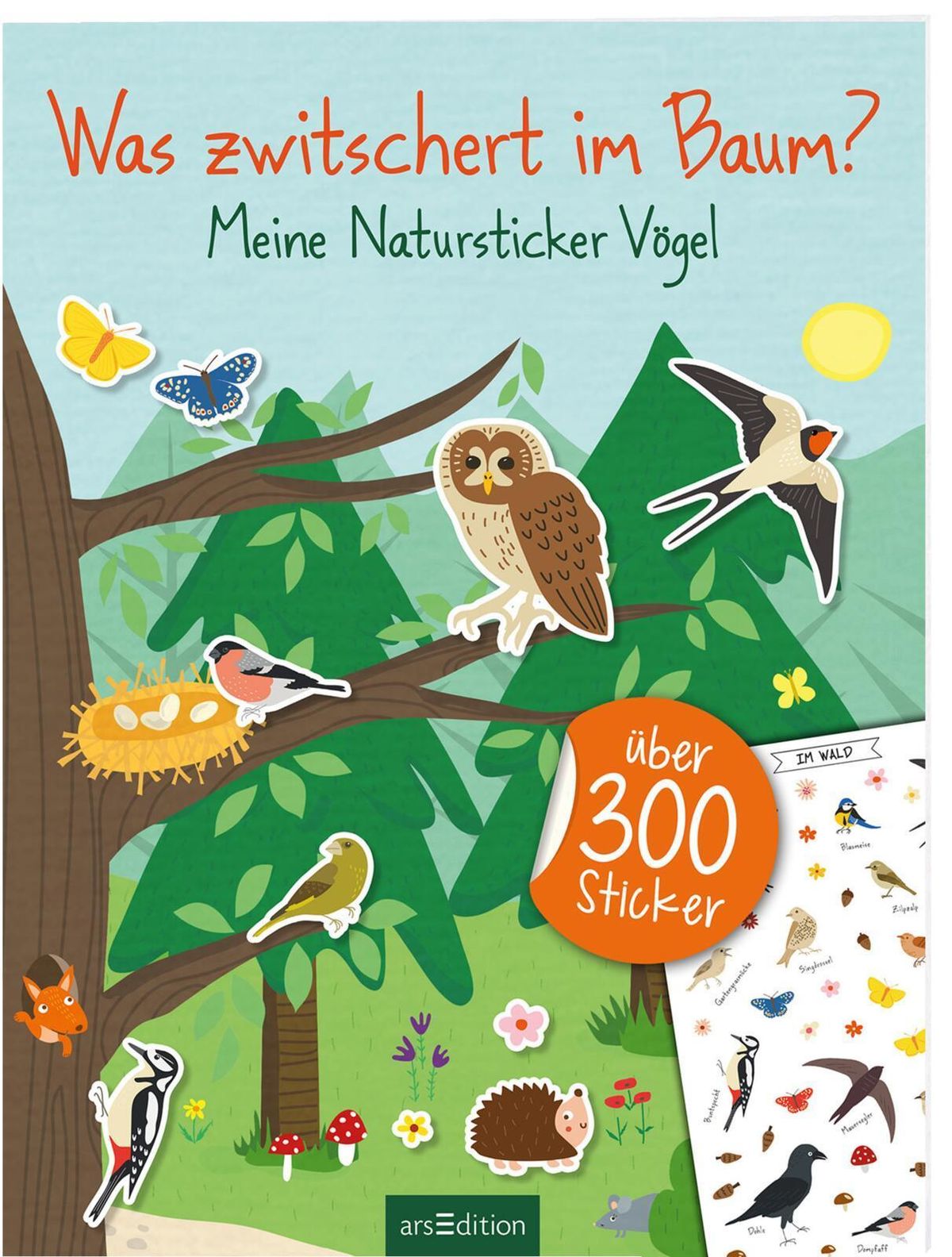 Was zwitschert im Baum? - Meine Natursticker Vögel Buch jetzt online bei  Weltbild.at bestellen