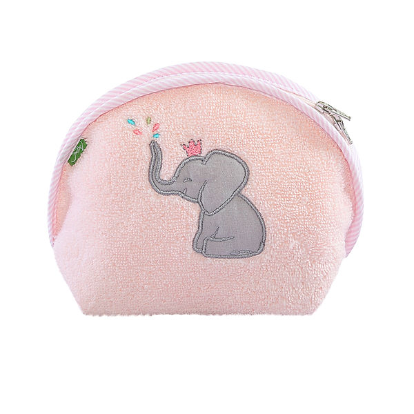 Smithy Waschtasche ELEFANT (18x16) in rosa