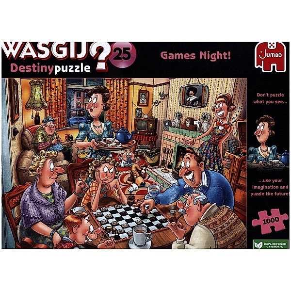 Jumbo Spiele Wasgij Destiny 25 - Games Night