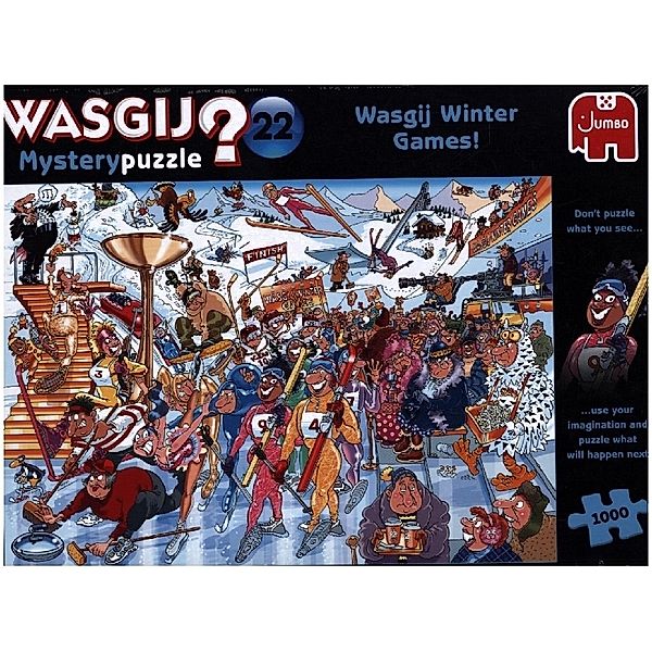 Jumbo Spiele Wasgij Mystery 22 - Wasgij Winterspiele