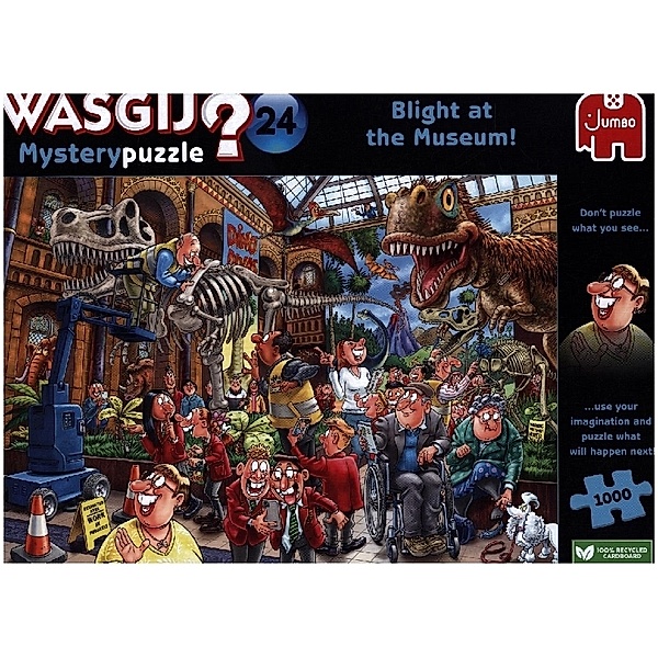 Jumbo Spiele Wasgij Mystery 24 - Blight at the Museum!