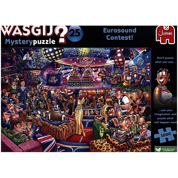 Jumbo Spiele Wasgij Mystery 25 - Eurosound Contest!