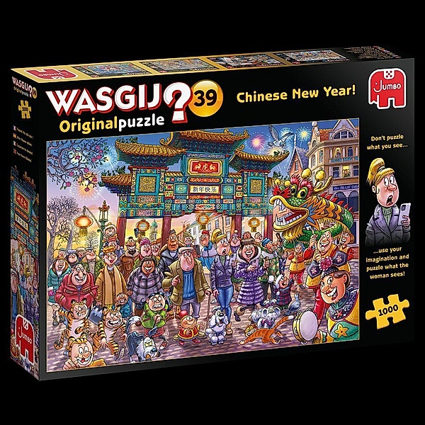 Jumbo Spiele Wasgij Original 39 - Chinese New Year!