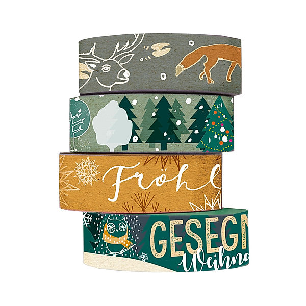 Washi Tapes Waldweihnacht