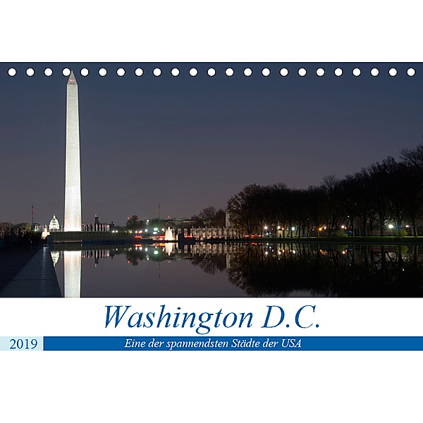 Washington D.C. (Tischkalender 2019 DIN A5 quer), Borg Enders