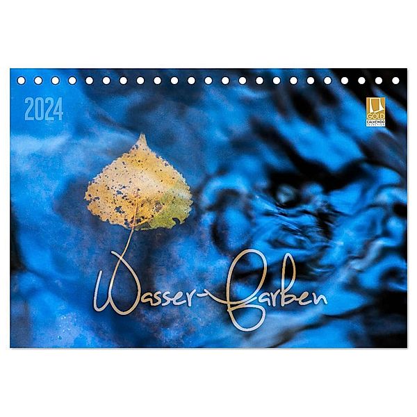 Wasser-Farben (Tischkalender 2024 DIN A5 quer), CALVENDO Monatskalender, Heike Odermatt