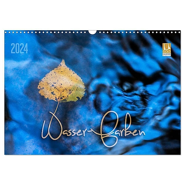 Wasser-Farben (Wandkalender 2024 DIN A3 quer), CALVENDO Monatskalender, Heike Odermatt