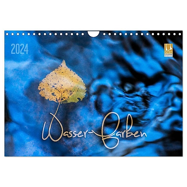 Wasser-Farben (Wandkalender 2024 DIN A4 quer), CALVENDO Monatskalender, Heike Odermatt