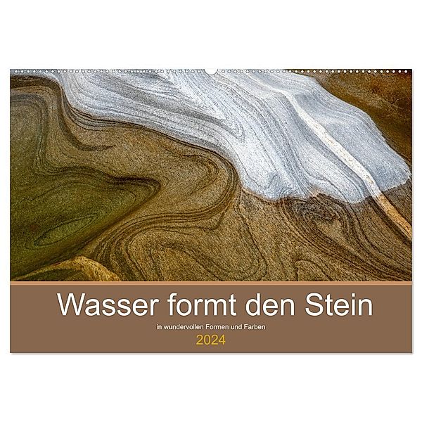 Wasser formt den Stein (Wandkalender 2024 DIN A2 quer), CALVENDO Monatskalender, Jana Gerhardt Photography