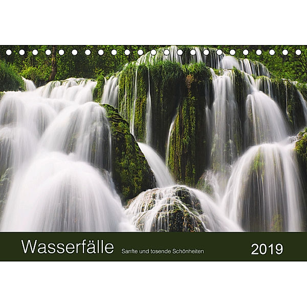 WASSERF?LLE - Sanfte und tosende Sch?nheiten (Tischkalender 2019 DIN A5 quer), Lucyna Koch