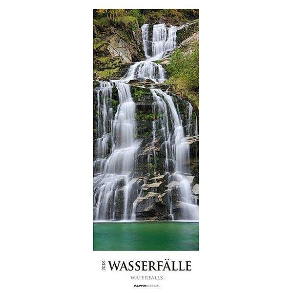 Wasserfälle 2018, Streifenkalender XXL