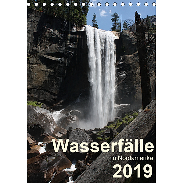 Wasserfälle in Nordamerika 2019 (Tischkalender 2019 DIN A5 hoch), Frank Zimmermann