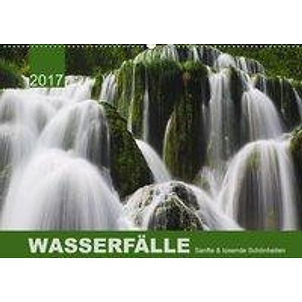 WASSERFÄLLE - Sanfte und tosende Schönheiten (Wandkalender 2017 DIN A2 quer), Lucyna Koch