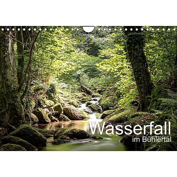 Wasserfall im Bühlertal (Wandkalender 2023 DIN A4 quer), saschahaas photography