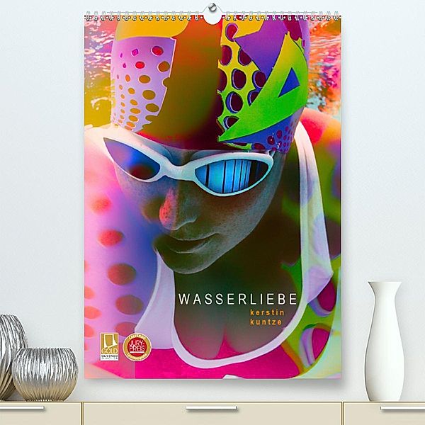 WASSERLIEBE(Premium, hochwertiger DIN A2 Wandkalender 2020, Kunstdruck in Hochglanz), Kerstin Kuntze