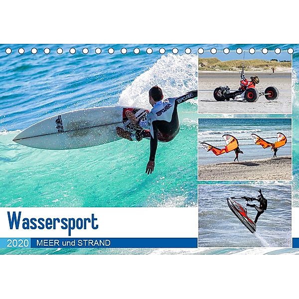 Wassersport - Meer und Strand (Tischkalender 2020 DIN A5 quer), Manuela Falke