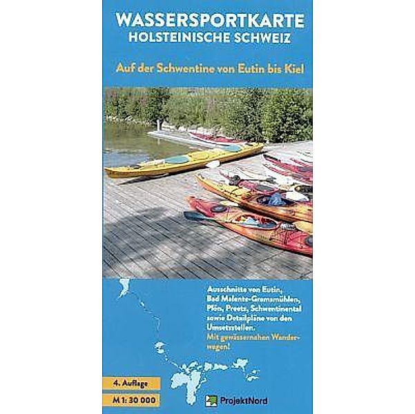 Wassersportkarte Holsteinische Schweiz 1 : 30 000, Peter Knoke
