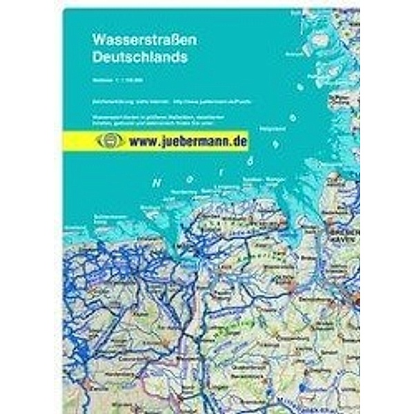 Wasserstrassen Deutschland 1 : 1 100 000