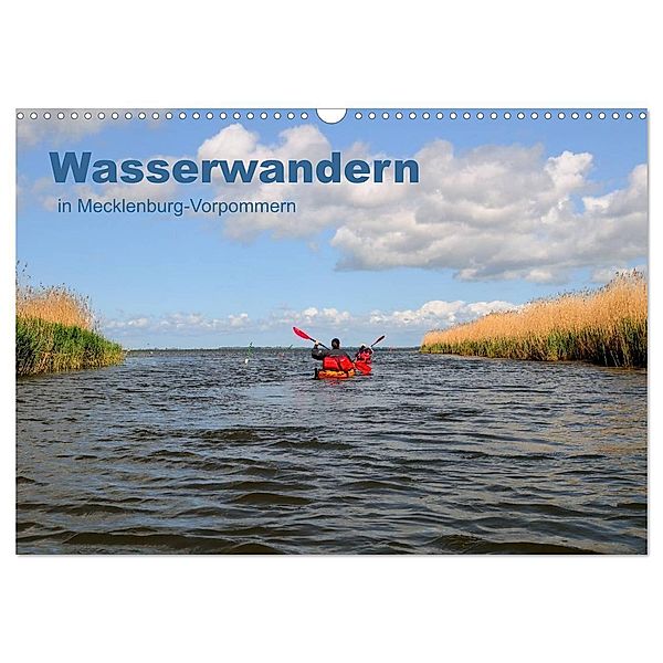 Wasserwandern in Mecklenburg-Vorpommern (Wandkalender 2024 DIN A3 quer), CALVENDO Monatskalender, Marek Witte