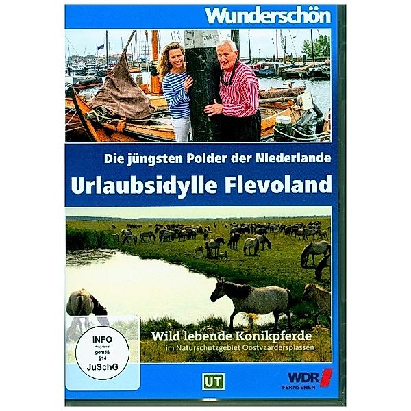 Wasserwelt Flevoland Die jüngsten Polder der Niederlande - Wunderschön!,1 DVD