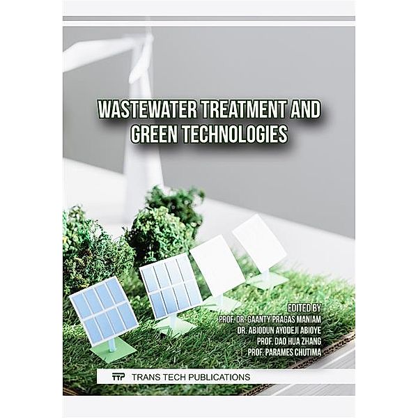 Wastewater Treatment and Green Technologies