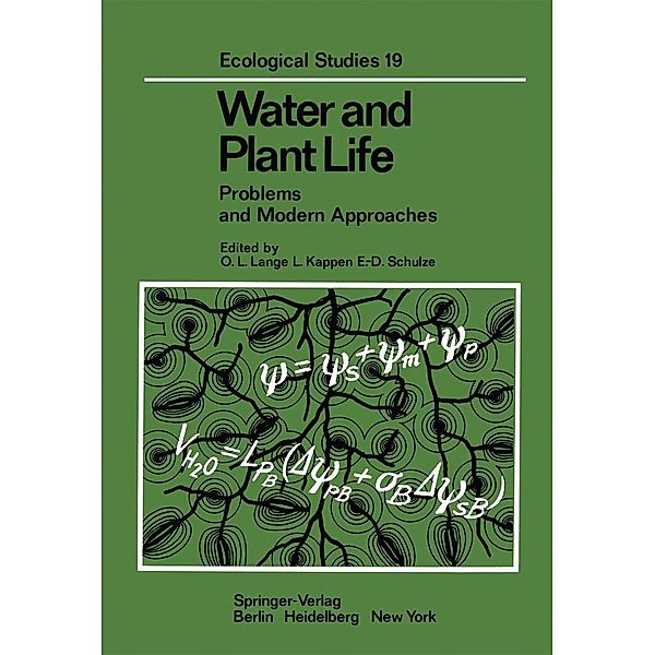 Water and Plant Life / Ecological Studies Bd.19