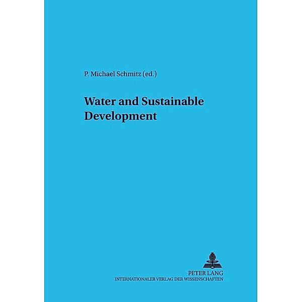 Water and Sustainable Development