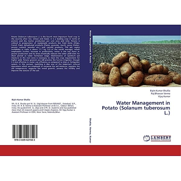 Water Management in Potato (Solanum tuberosum L.), Bipin Kumar Shukla, Raj Bhawan Verma, Vijay Kumar