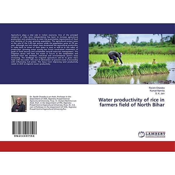 Water productivity of rice in farmers field of North Bihar, Ravish Chandra, Kumari Namrta, S. K. Jain